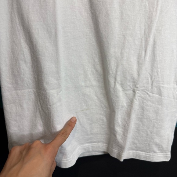 Jimmy Choo White Short Sleeve Tee - Picture 3 of 11